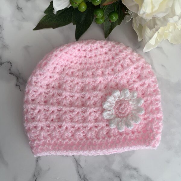 Daisy hat and booties - product image 3