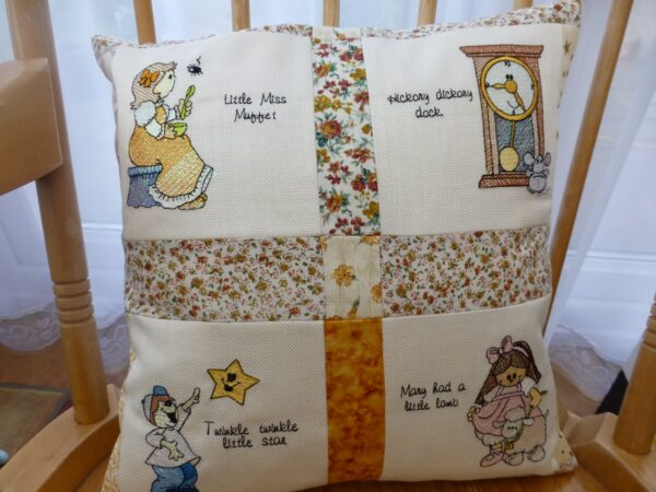 cushion cover – nursery rhyme - main product image