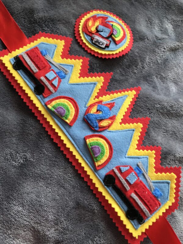 Fire Engine and Rainbow Birthday Combo - product image 5