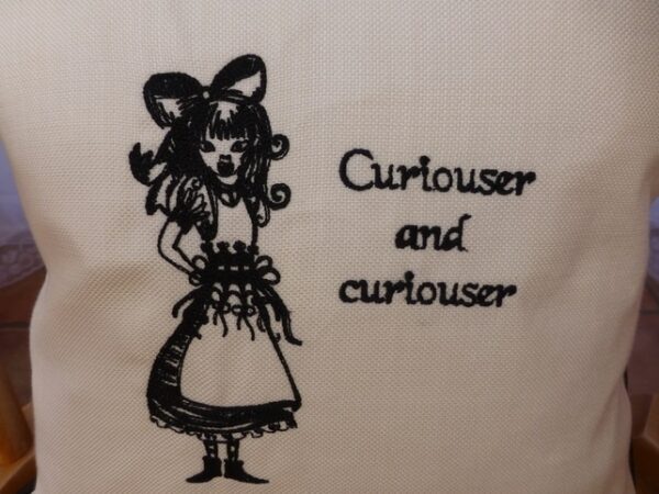 Cushion cover – Alice in wonderland - product image 2