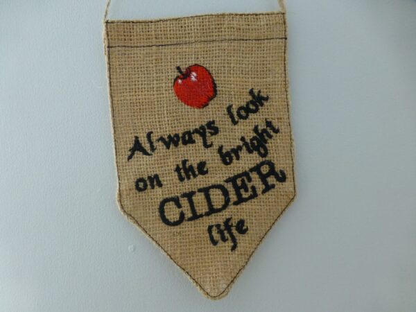 Look on the bright CIDER life wall hanging - product image 3