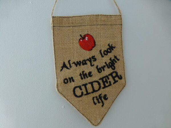 Look on the bright CIDER life wall hanging - main product image