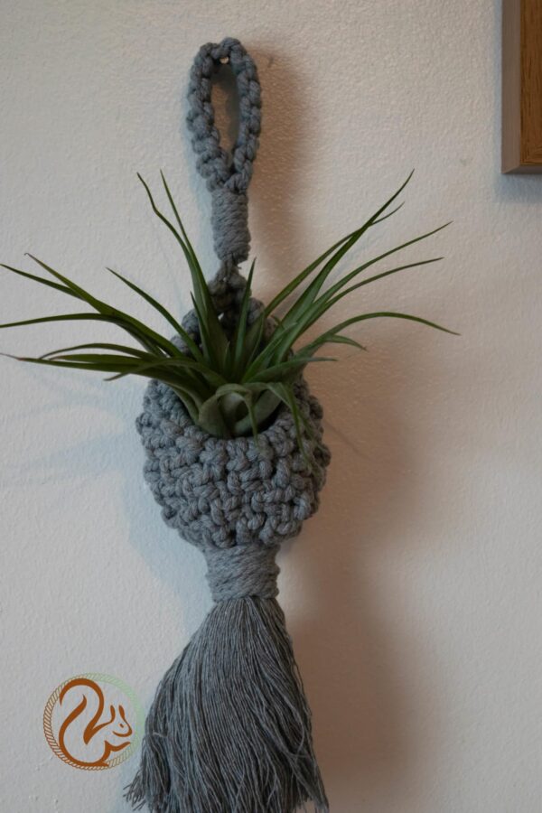 Handmade Macrame hanging pod - main product image