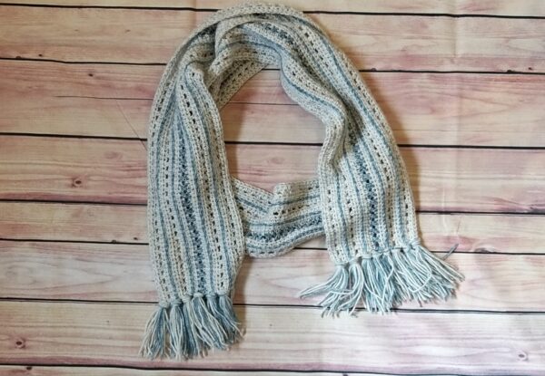 Made to Order Crochet Wool Mix Scarf Warm Winter Accessories - product image 2