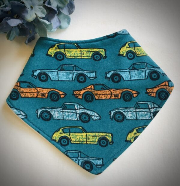 Cars bandana style dribble bib - main product image