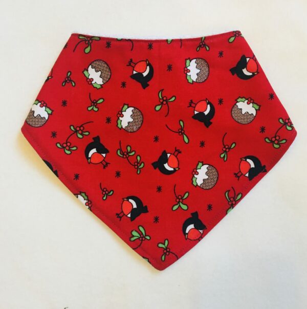 Set of 2 Christmas bandana dribble bibs - product image 2