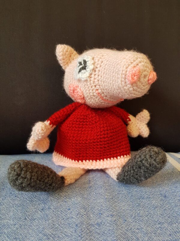 Handmade / Crochet Peppa Pig Toy - product image 2
