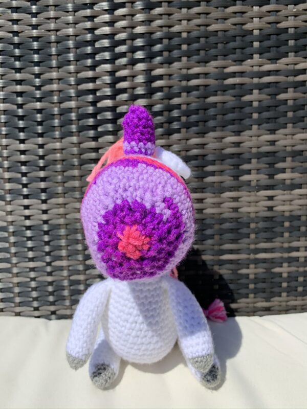 Unicorn – soft toy – handmade – crocheted - product image 4