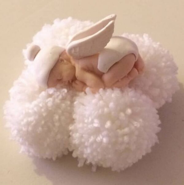 Angel baby ornament - main product image