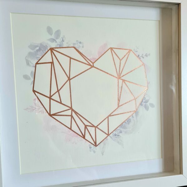 Watercolor Heart Print - product image 3