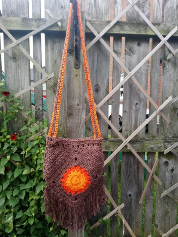 Made to Order Urban Gypsy Boho Crochet Bag - main product image