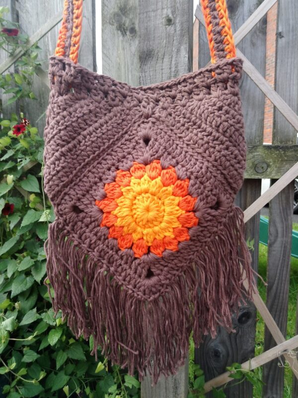 Urban Nomad Crochet Boho Bag