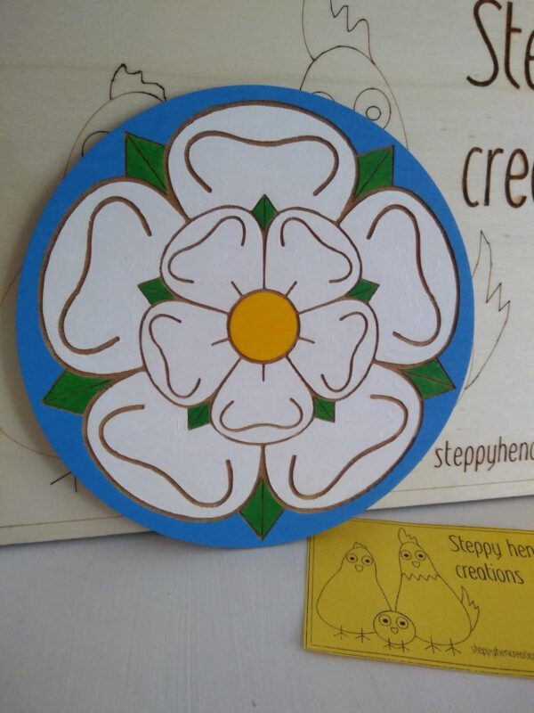 Yorkshire rose plaque - main product image