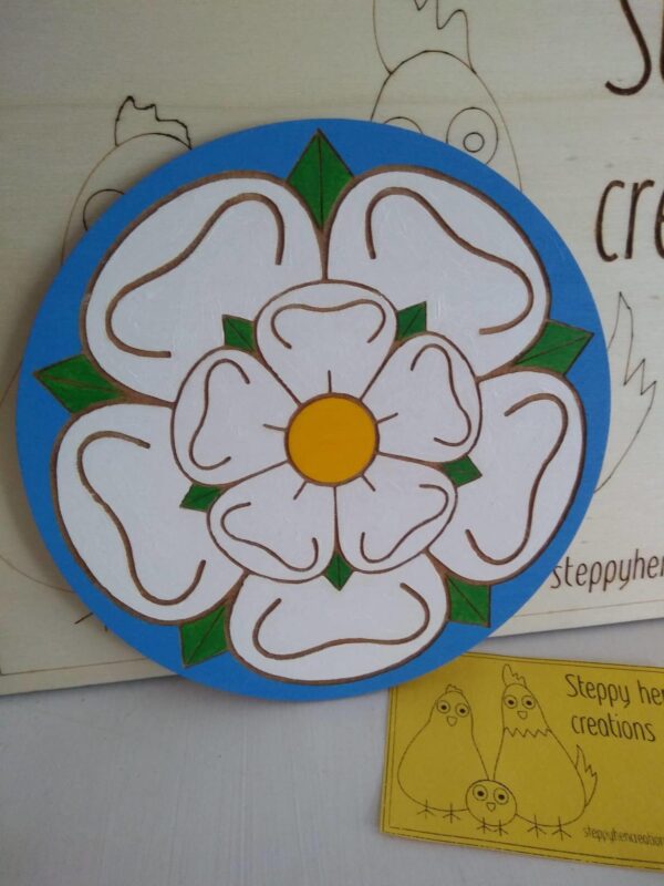 Yorkshire rose plaque - product image 2