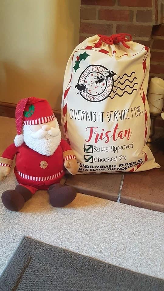 Personalised Santa Sack - product image 2