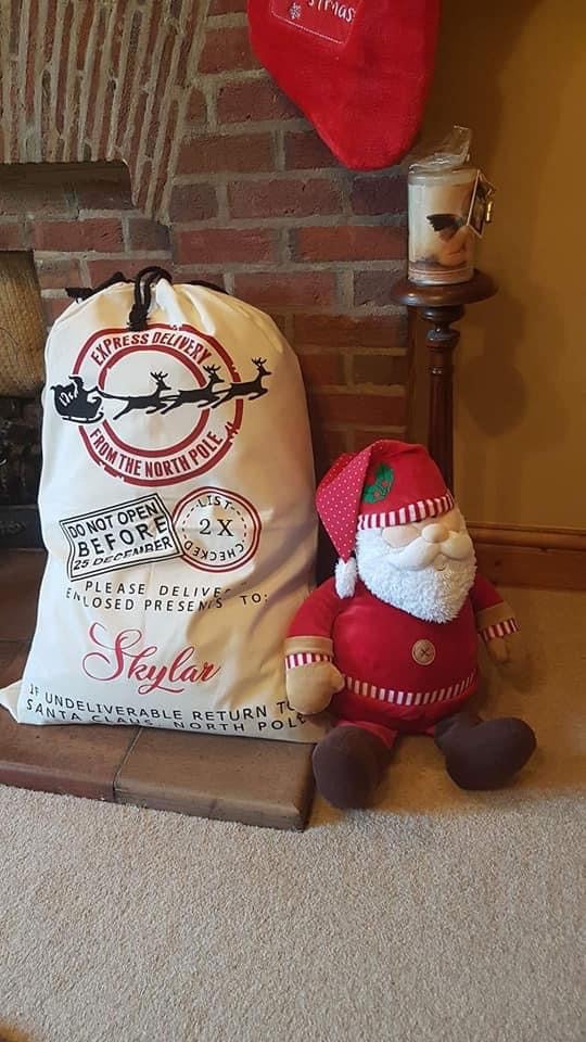 Personalised Santa Sack - main product image