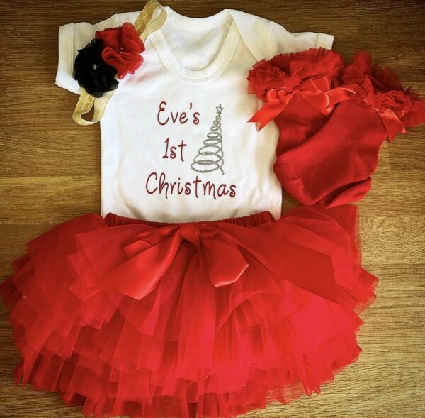 My First Christmas tutu set - main product image