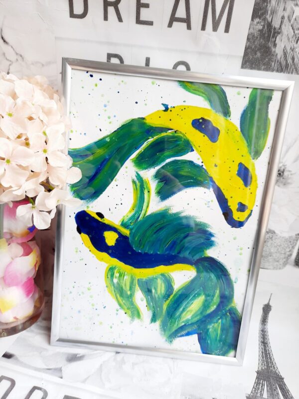 Koi Carp, Original painting. - product image 2