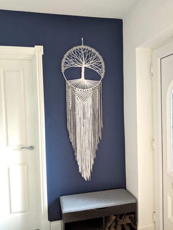 XXL Tree of Life, Macrame, Wall Feature, dream catcher, Boho, Wall Hanging, Wall Art, Handmade - product image 3