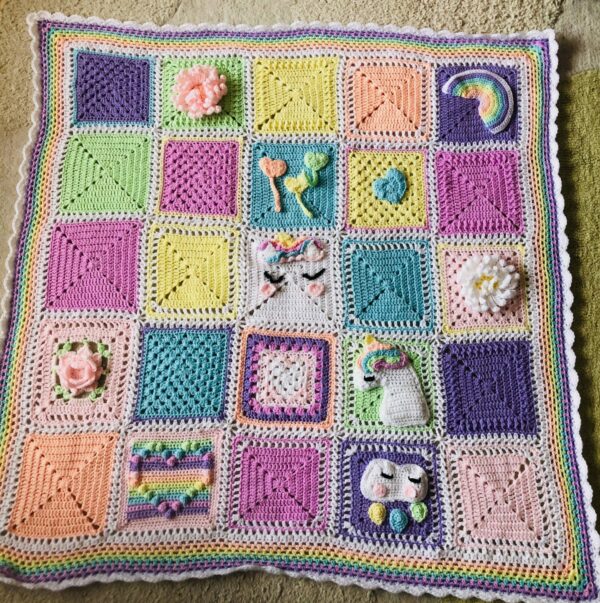 Unicorn Dreams Blanket (Made to Order) - product image 5