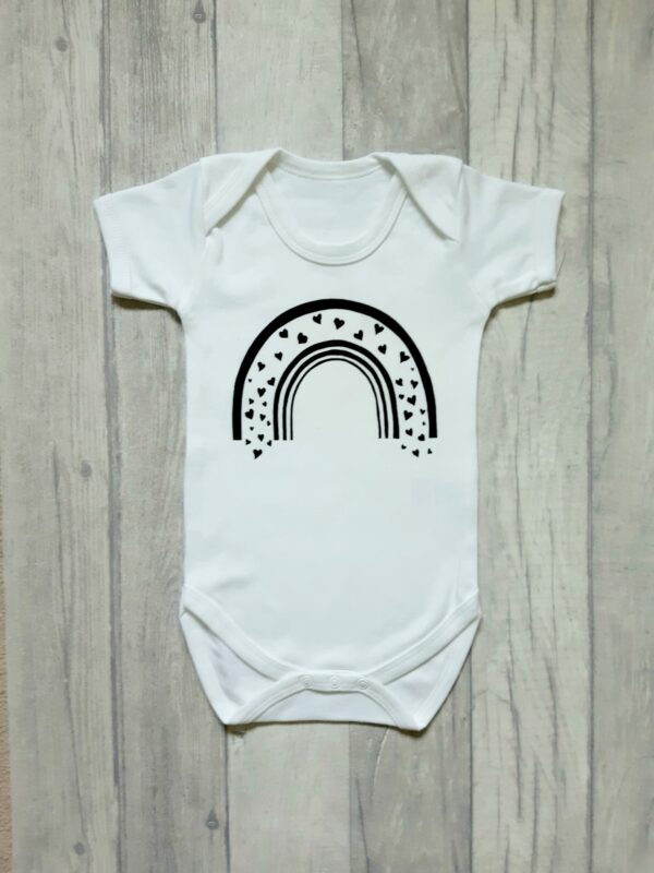 Rainbow baby vest - main product image