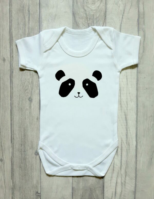 Panda baby vest - main product image