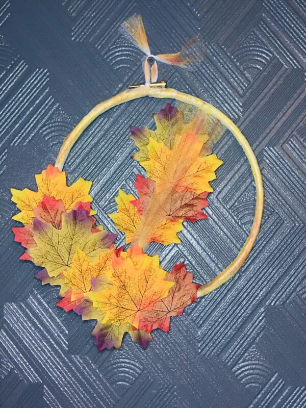 Pretty Autumnal Wreath - main product image