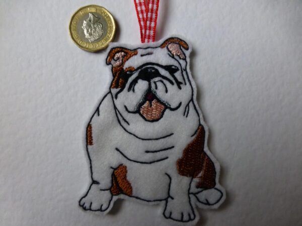 Christmas tree decoration – Bulldog - product image 2