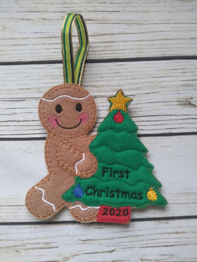 Personalized Baby’s First Christmas Decoration - product image 2