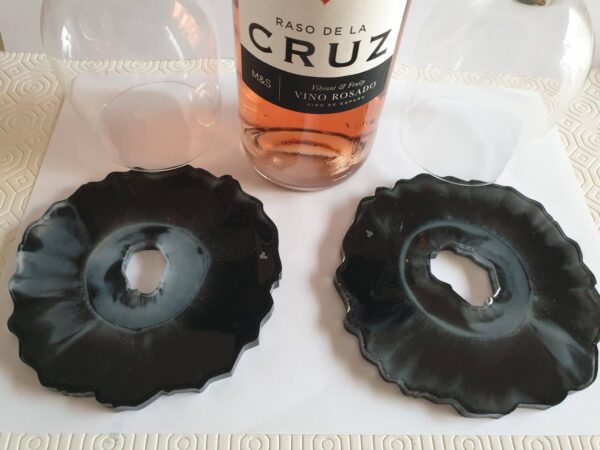 Orca inspired wine butler & coaster set - product image 3