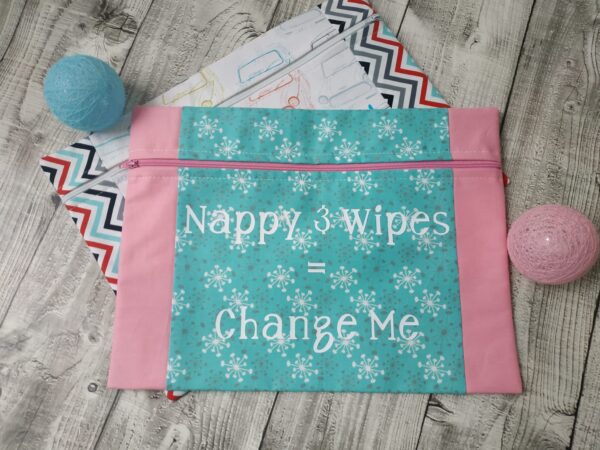 Nappy Clutch Zipper Bag - main product image