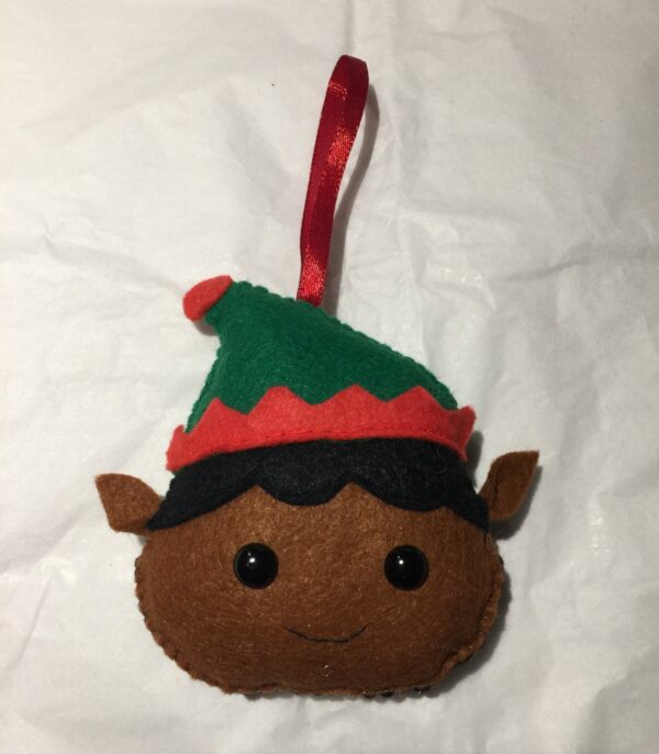 Boy elf tree decoration - main product image