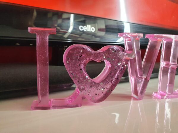 Freestanding love sign - product image 4