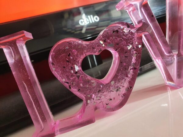 Freestanding love sign - product image 3