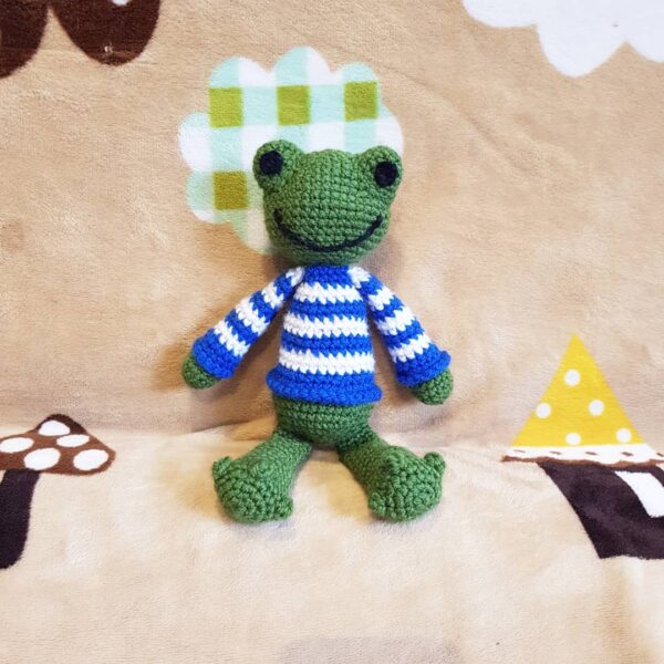 Handmade Frog – Crochet - product image 3