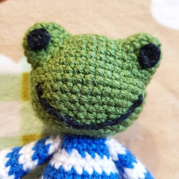 Handmade Frog – Crochet - product image 4