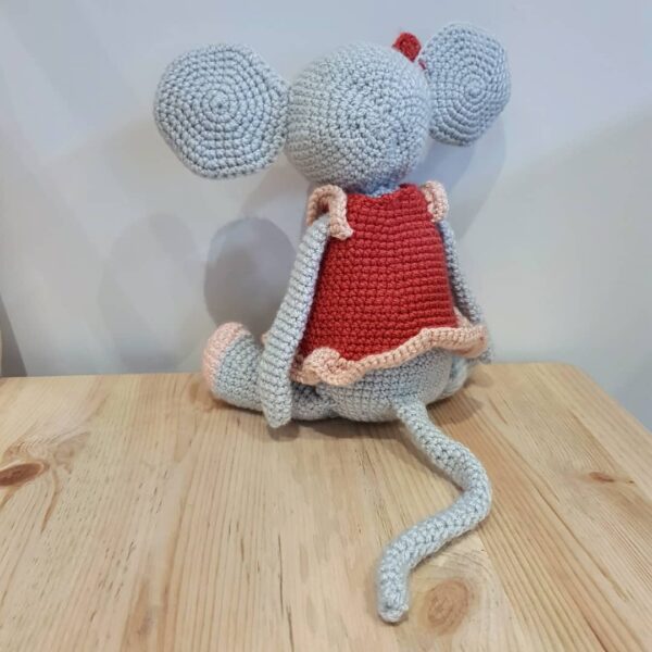 Handmade stuffed toy – Mouse – Crochet - product image 3