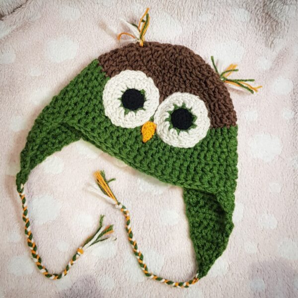 Handmade owl hat – Crochet - main product image