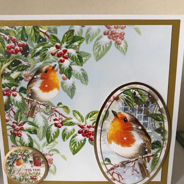 Pack of 6 Robin Christmas Cards - product image 3