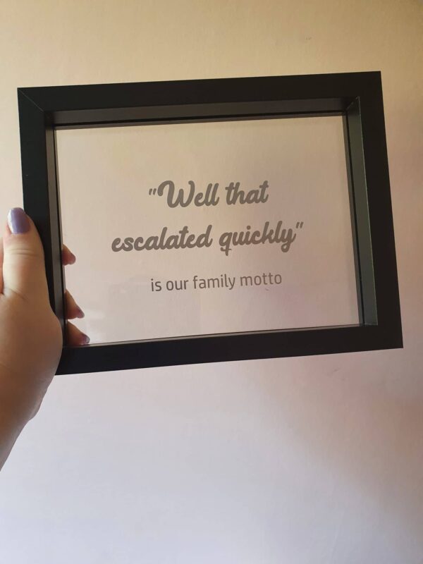 Family Quote Frame - main product image