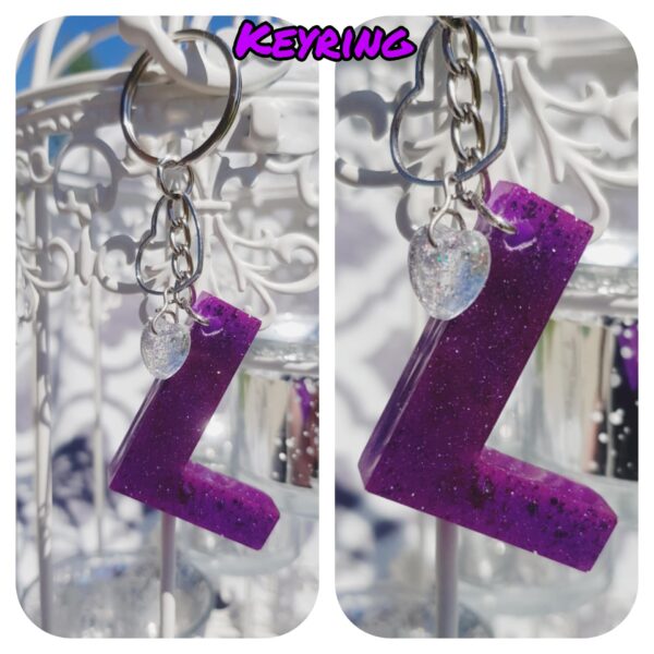 Resin keyrings - main product image