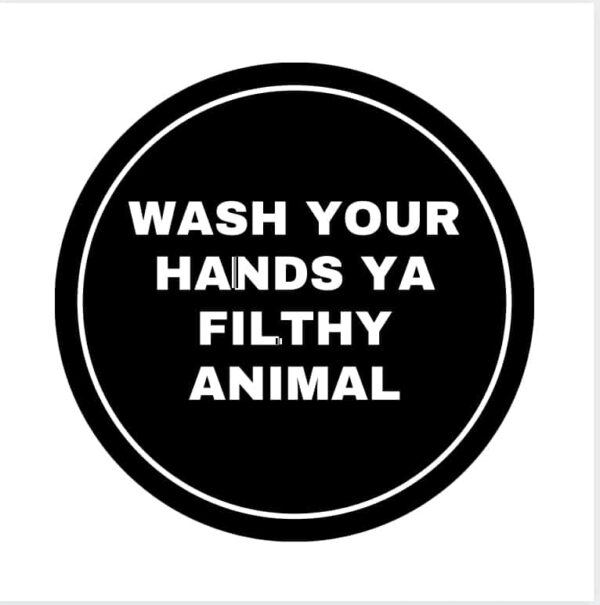 Wash Your Hands Badge - main product image