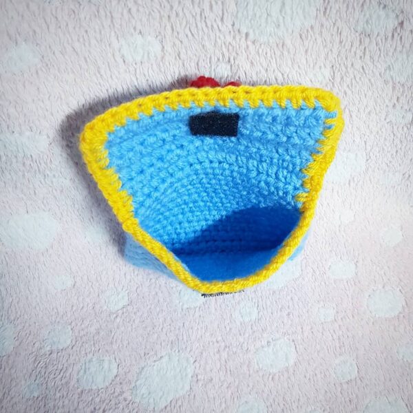 Handmade-crochet coin purse/wallet - product image 3