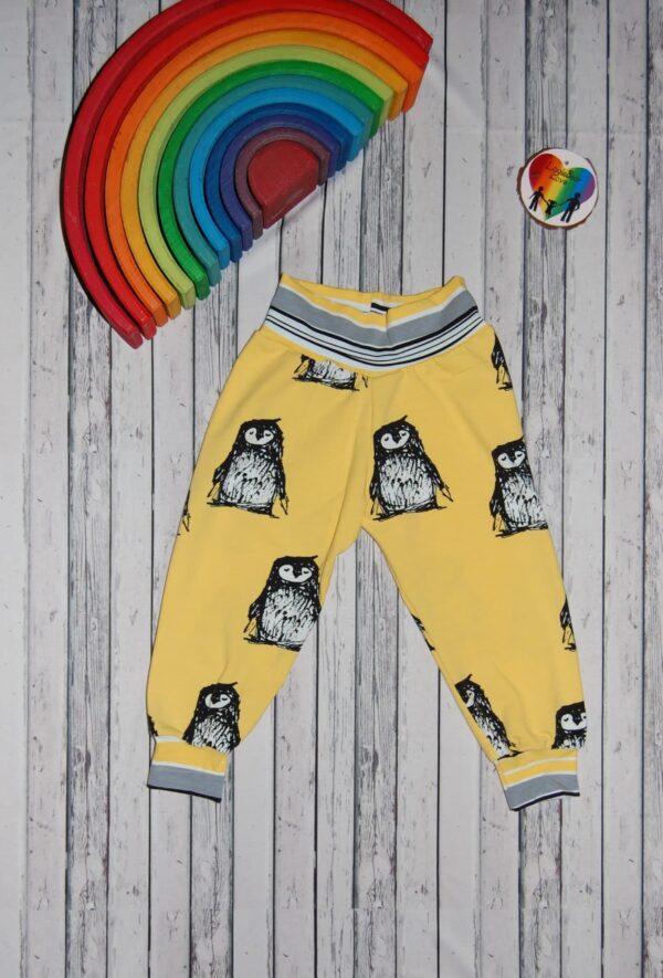 Yellow Penguin Comfy Trousers. Size 12-18 months - main product image