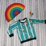 Fox and Birch Tree Cuffed Long Sleeved Top. Size 6-9 months