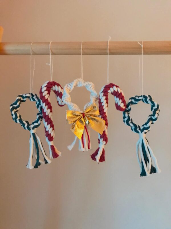 Macrame mini wreaths - product image 2