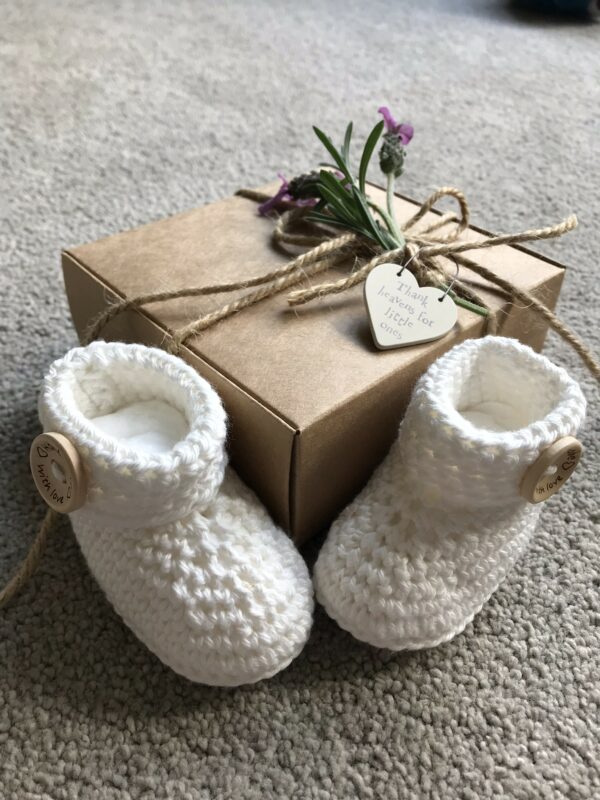 Baby Congratulations Booties - product image 4