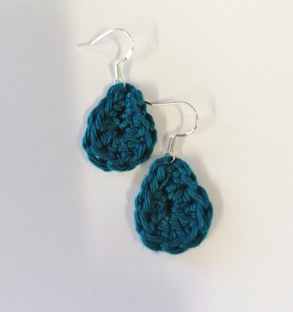 Crocheted Dangling Earrings - product image 3