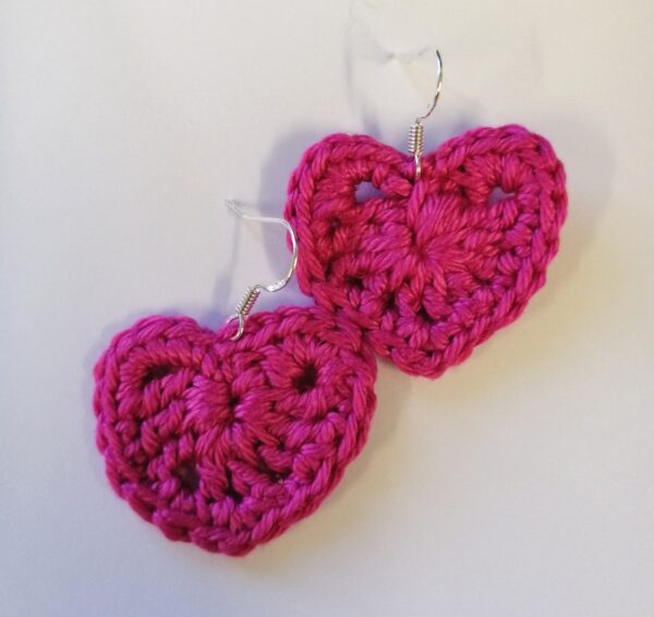 Crocheted Dangling Earrings - product image 2