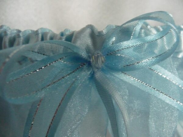Blue wedding garter - product image 2